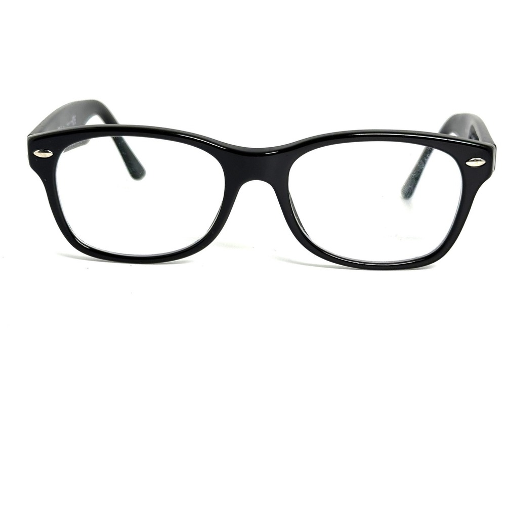 Ray-Ban RB 1528 3542 Black Rectangular Eyeglass Frames 48-16-130